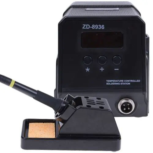 Паяльна станція Zhongdi ZD-8936, з дисплеєм, 48W, 160...480°C