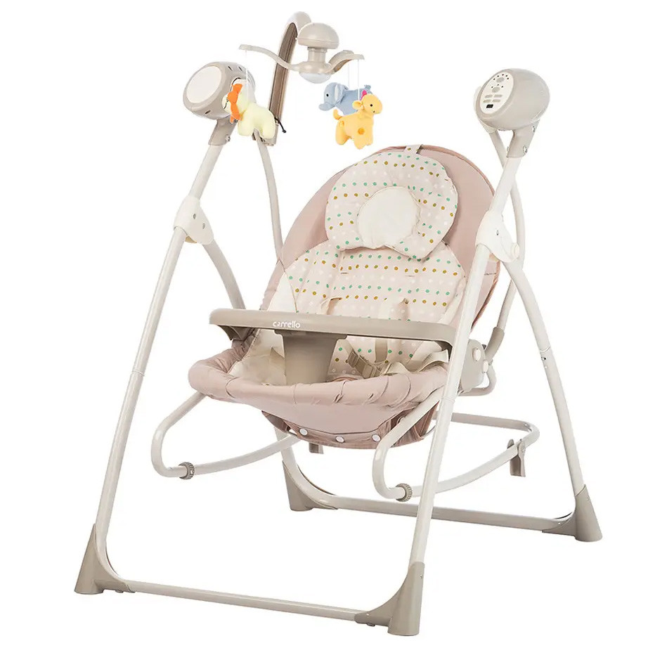 Крісло-гойдалка 3 в 1 Carrello Nanny - Beige Dot