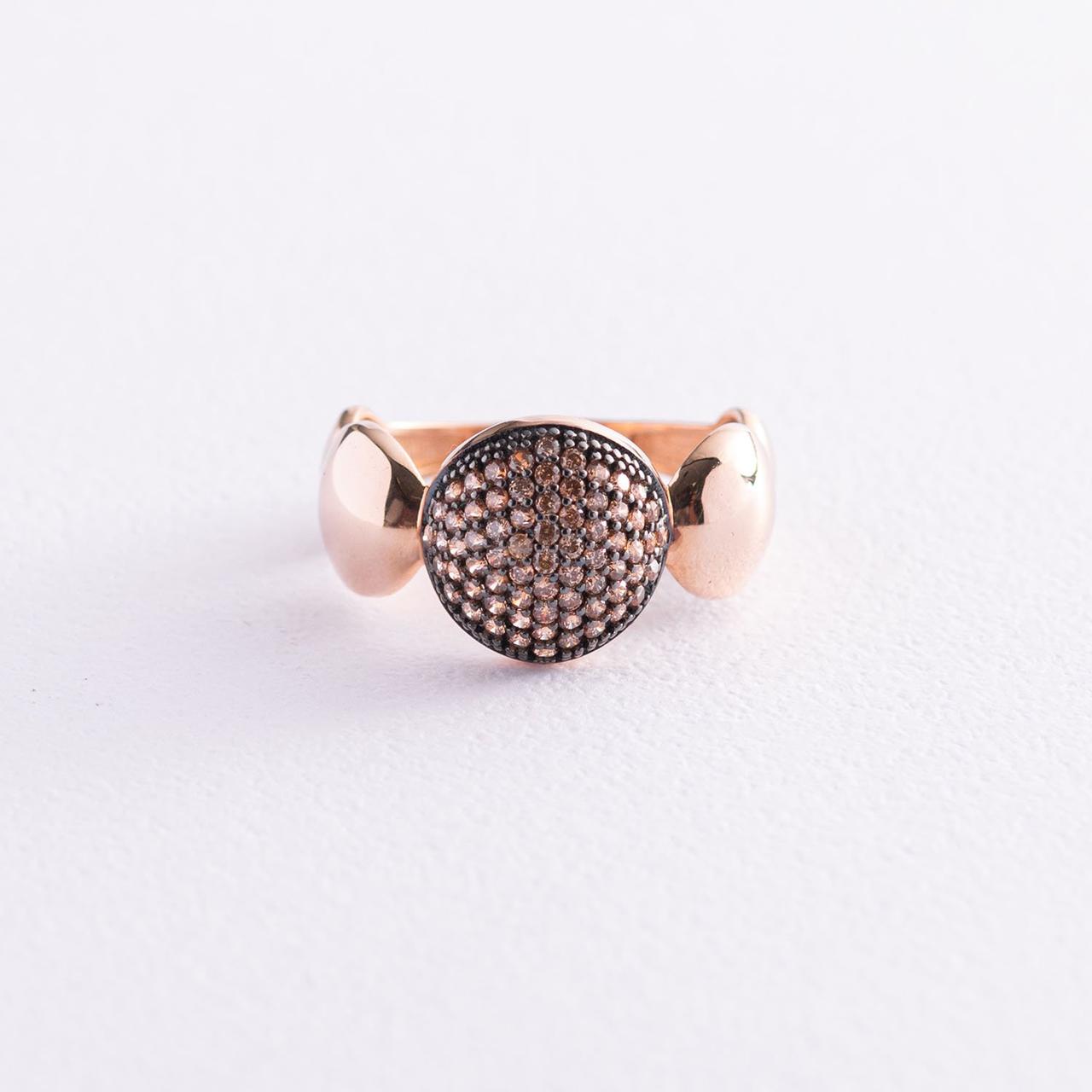 Золоте кільце з фіанітами к05530 Zipexpert ZIPEXPERT, фото 1