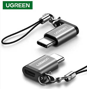 Адаптер UGREEN US157 USB-C 3.1 Micro USB Adapter Чорний, фото 3