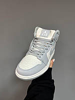 Женские кроссовки Nike Air Jordan 1 High Aluminium Fur
