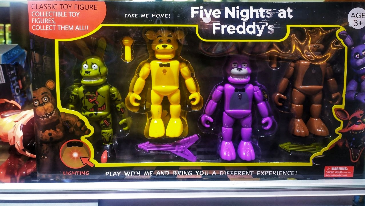 Набір фігурок FNAF Аніматроніки 4 шт. без бренда