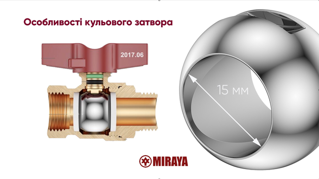 Краны MIRAYA_фильтры MIRAYA_ обратные клапаны MIRAYA 