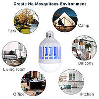 Позбудьтеся комарів за допомогою світлодіодної лампи-знищувача комарів ZAPP LIGHT LED LAMP