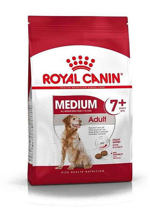 Royal Canin Medium Adult 7+ Сухий корм для собак, що старіють 4кг, фото 1
