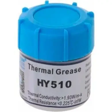 Термопаста Thermal Grease HY510, 30 г Термопаста для світлодіодів.