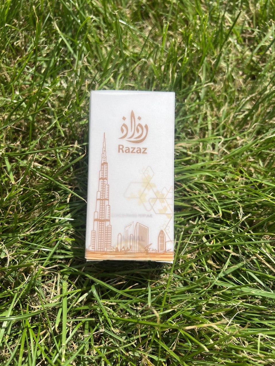 Ніжні стійкі жіночі парфуми без спирту Ajmal perfume Razaz 12 мл із квітковим цитрусовим ароматом