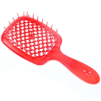 Гребінець для волосся кораловий Janeke Superbrush 82SP226 PFL, фото 3