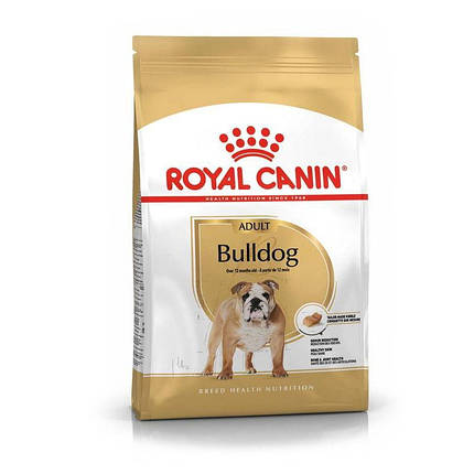 Royal Canin Bulldog Adult Сухий корм для дорослих бульдогів 12кг, фото 1