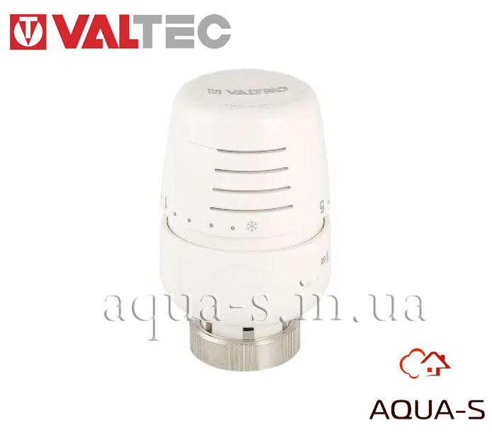 Головка термостатична Valtec VT.5000 рідкісна для клапанів M30x1.5 (Італія) VT.5000.0.0