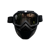Військова маска 3в1: Тактична протиударна Маска, Тактичні окуляри, Окуляри протиударні l Tactic Military ЗСУ