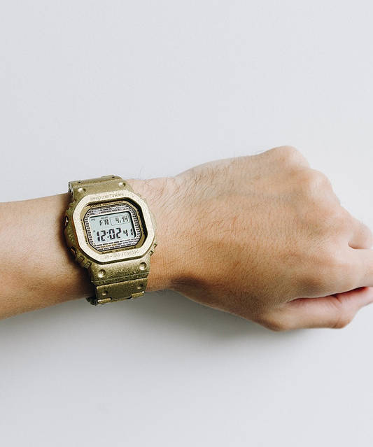 Мужские часы Casio G-Shock GMW-B5000PG-9JR Gold 40th