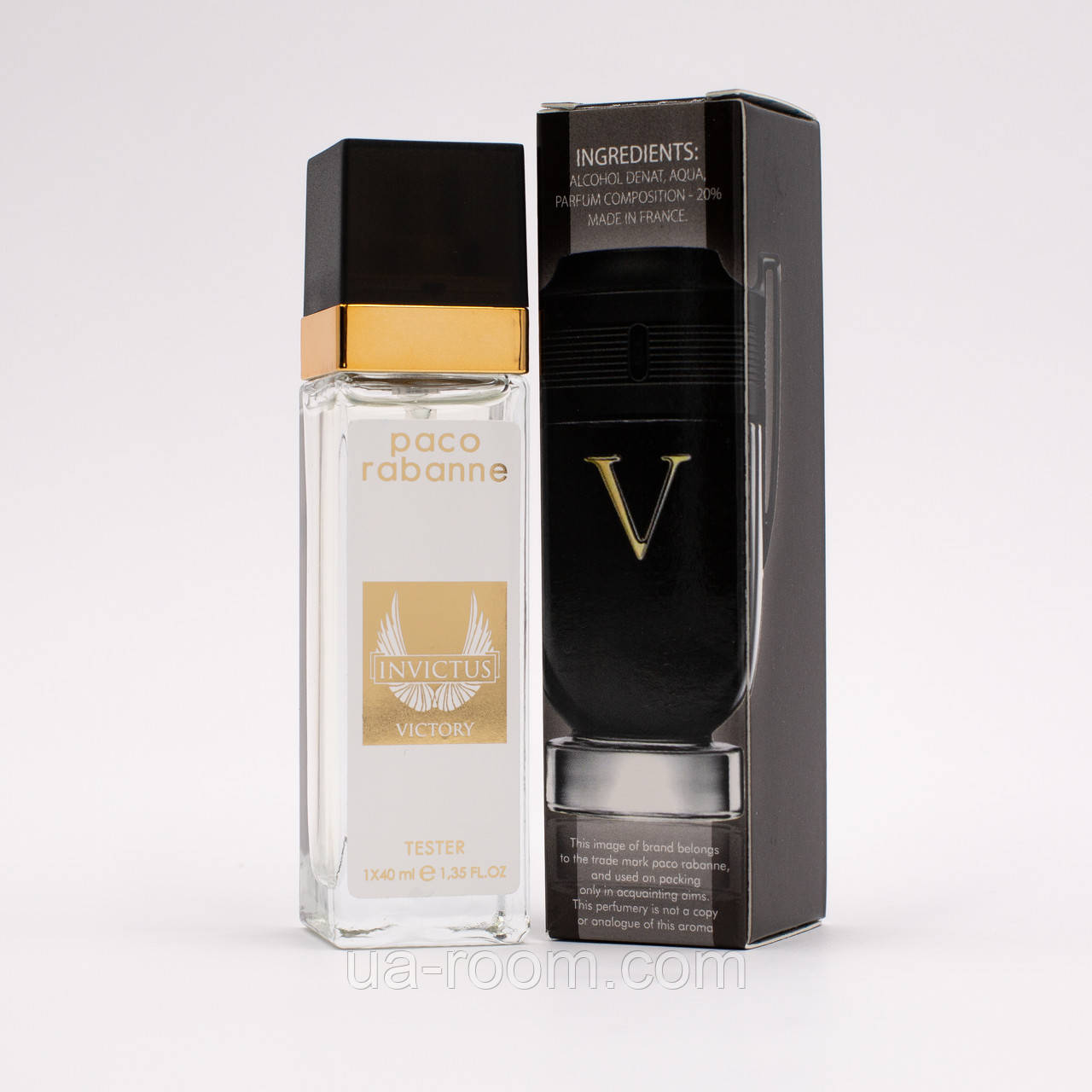 Тестер чоловічий Paco Rabanne Invictus Victory, 40 мл