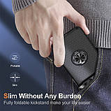 Протиударний чохол для Apple iPhone 14 pro зі шторкою й кільцем чорний, броньований чохол айфон 14 про, фото 10