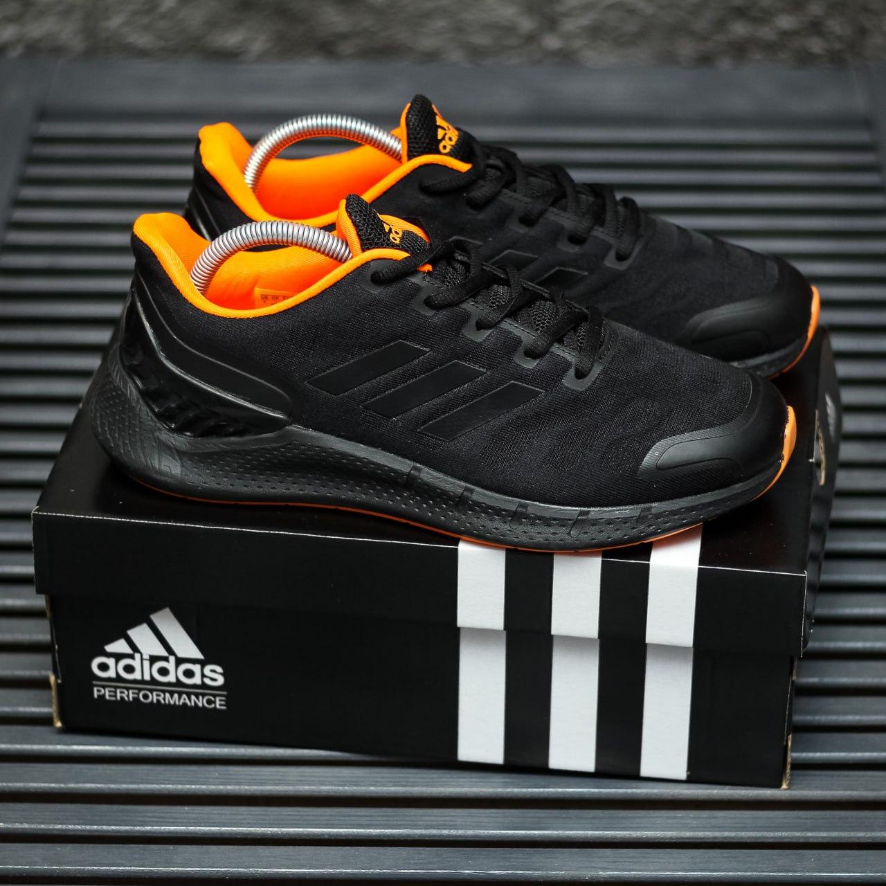 Чоловічі Кросівки Adidas Black Orange 41