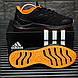Чоловічі Кросівки Adidas Black Orange 41, фото 4