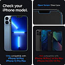Захисне скло Spigen для iPhone 14 Plus/ iPhone 13 Pro Max — Slim Glas.TR (1 шт.), Clear (AGL03382), фото 3
