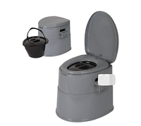 Переносной дорожный Биотуалет Bo-Camp Portable Toilet Comfort 7 Liters Grey Нидерланды