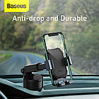 Дердатель BASEUS Tank gravity car mount holder with suction base, фото 5