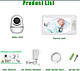 Відеоняня Baby Monitor BABY MONITOR SM70PTZ із 7-дюймовим великим екраном (англ. мова), фото 4