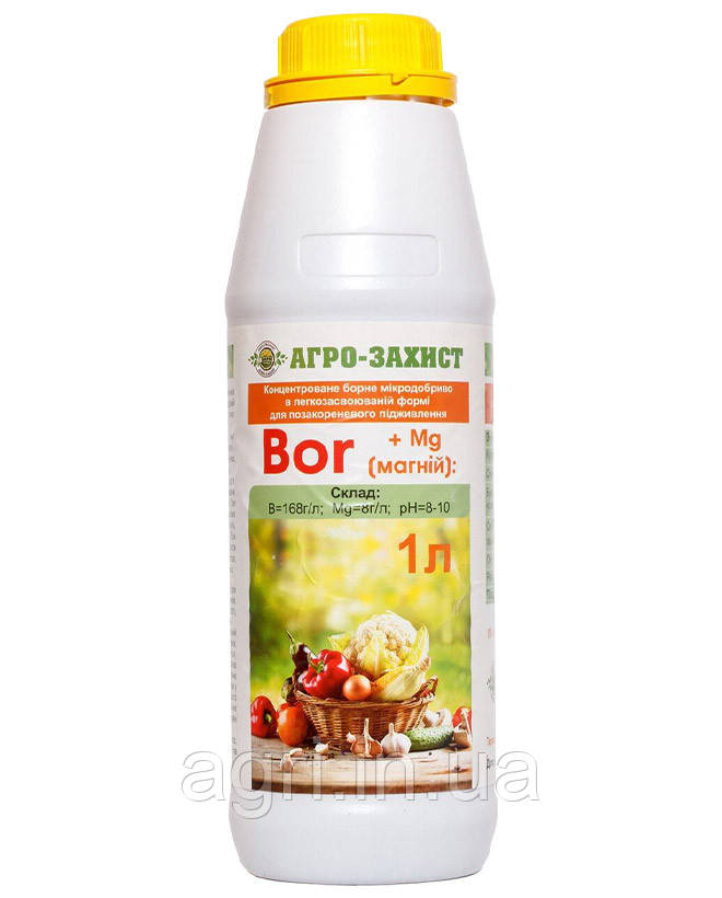 БОР+МАГНІЙ (BOR+Mg) «ДОБРИЙ ГОСПОДАР», 1л