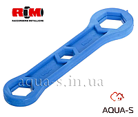 Ключ для футорок пластиковый RM DN 1/2"-1"-1 1/4" усиленный (101000001) Италия
