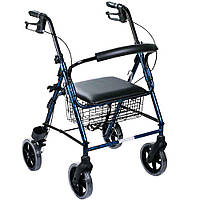 Алюминиевый роллер с большими колесами OSD-KQ-1018 для инвалидов и пожилых людей (ОСД KQ-1018*2)