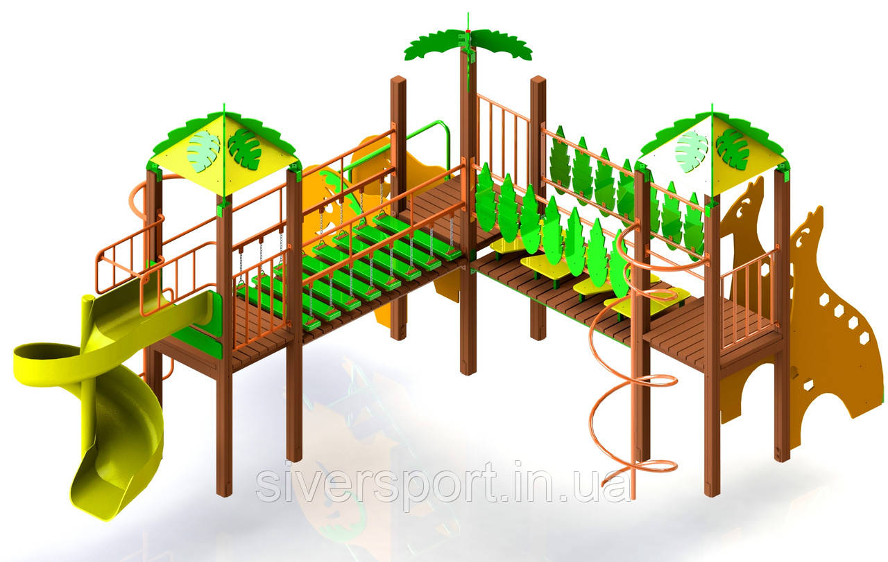 Ігровий комплекс "Міні Джунглі" SiverSport KID816, фото 1
