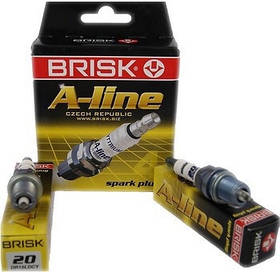 Свічка запалювання Brisk A-Line 20 для ваз Largus (DR15LDCY/20)