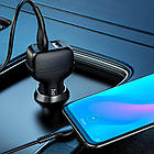 Адаптер автомобільний Hoco Type-C Cable Leader Z36 |2USB, 2.4A|, фото 9