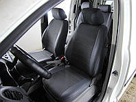 Авточехлы Volkswagen Caddy III (2004-2010) 5 мест (Экокожа+Автоткань) Чехлы в салон