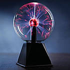 Плазмовий шар Plasma ball, 15 см, з блискавками / Магічний світильник-нічник Тесла, фото 6