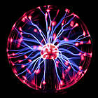 Плазмовий шар Plasma ball, 15 см, з блискавками / Магічний світильник-нічник Тесла, фото 9