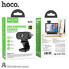 Web камера HOCO USB web camera with Audio focus DI11 |2KHD, 4Mpx, 1.5m|, фото 9