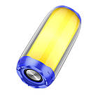 Акустика HOCO pulsating colorful luminous HC8 |4Hours, BT5.0, TWS, 360° Sound, AUX, FM, TF, USB|, фото 7
