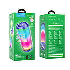 Акустика HOCO pulsating colorful luminous HC8 |4Hours, BT5.0, TWS, 360° Sound, AUX, FM, TF, USB|, фото 6