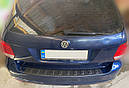 Накладка на задній бампер Volkswagen Golf 6 SW / Combi пластик з загибом, фото 8