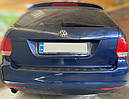Накладка на задній бампер Volkswagen Golf 6 SW / Combi пластик з загибом, фото 2