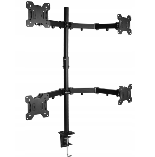 Кронштейн настільний для чотирьох моніторів 10-27" VX-24A