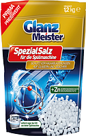 Соль для посудомоечных машин Glanz Meister 1.2 кг