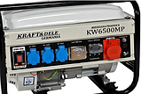 Бензиновий генератор Kraft&Dele KW-6500MP (KD-105), фото 2