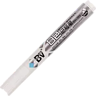 Маркер перманентний (2.5мм, білий) BAVI BV-185
