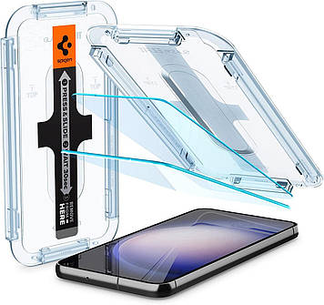 Захисне скло Spigen для Samsung Galaxy S23 Plus - EZ Fit GLAS.tR (2 шт), (AGL05952)
