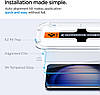 Захисне скло Spigen для Samsung Galaxy S23 Plus - EZ Fit GLAS.tR (2 шт), (AGL05952), фото 5