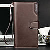 Чоловічий гаманець Baellerry Business (19,5 х 10 х 3 см) Коричневий / Портмоне для чоловіків, фото 8
