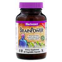 Травы Bluebonnet Nutrition Комплекс Поддержки для Мозга, Targeted Choice, Brain Power, (BLB-02054) - Топ
