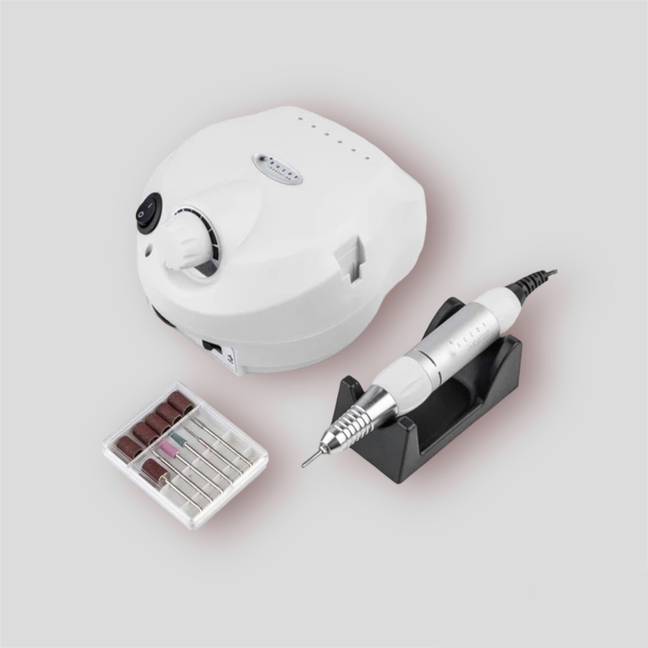 Фрезер для манікюру Bucos ZS 601 45 Вт 35000 оборотів (білий) для апаратного манікюру
