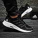 Чоловічі Кросівки Adidas Cloudfoam Black White 41-42, фото 2