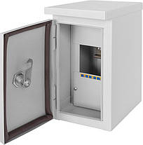 Шафа e.mbox.stand.n.04.z металева, під 4мод., герметична IP54, навісна, з замком, фото 6