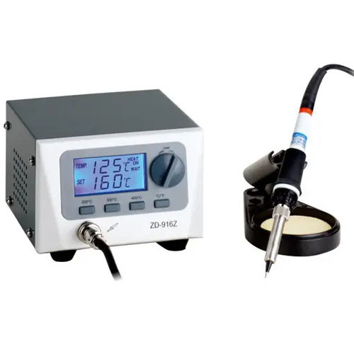 Паяльна станція ZD-916Z, 60W, 160...480°C для безсвинцевою пайки, Zhongdi